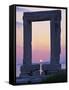 Gateway, Temple of Apollo, Archaeological Site, Naxos, Cyclades, Greek Islands, Greece, Europe-Tuul-Framed Stretched Canvas