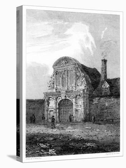 Gateway, Tilbury Fort, Essex, 1810-G Cooke-Stretched Canvas