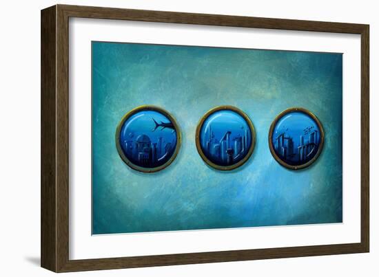 Gateway To Antiquity-Cindy Thornton-Framed Art Print