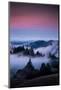 Gateway To Heaven, Beautiful Sunset and Fog at Mount Tamalpais, California-Vincent James-Mounted Photographic Print