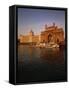 Gateway to India and Taj Hotel, Mumbai, India-Alain Evrard-Framed Stretched Canvas