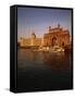 Gateway to India and Taj Hotel, Mumbai, India-Alain Evrard-Framed Stretched Canvas