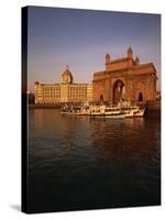 Gateway to India and Taj Hotel, Mumbai, India-Alain Evrard-Stretched Canvas