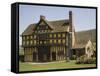 Gateway to Stokesay Castle, Shropshire, England, United Kingdom, Europe-Richardson Rolf-Framed Stretched Canvas