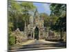 Gateway to the Bayon Temple Complex, Angkor, Siem Reap, Cambodia-Gavin Hellier-Mounted Photographic Print