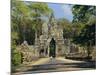 Gateway to the Bayon Temple Complex, Angkor, Siem Reap, Cambodia-Gavin Hellier-Mounted Photographic Print