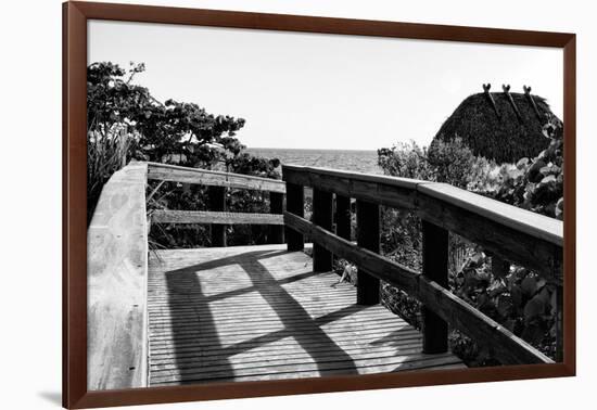 Gateway to the Beach - Florida-Philippe Hugonnard-Framed Photographic Print