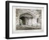 Gateway to the Bloody Tower, Tower of London, 1821-null-Framed Giclee Print