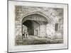 Gateway to the Bloody Tower, Tower of London, 1821-null-Mounted Giclee Print