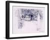 Gateway to the Farmhouse, 2000-Joan Thewsey-Framed Giclee Print