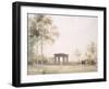 Gateway to the Park in Tsarskoye Selo, after 1821-Andrei Yefimovich Martynov-Framed Giclee Print