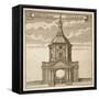 Gateway to the Royal College of Physicians, City of London, 1700-null-Framed Stretched Canvas