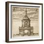 Gateway to the Royal College of Physicians, City of London, 1700-null-Framed Giclee Print