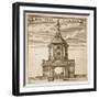 Gateway to the Royal College of Physicians, City of London, 1700-null-Framed Giclee Print