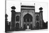 Gateway to the Taj Mahal, Agra, India, 1916-1917-null-Stretched Canvas