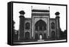 Gateway to the Taj Mahal, Agra, India, 1916-1917-null-Framed Stretched Canvas