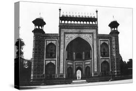 Gateway to the Taj Mahal, Agra, India, 1916-1917-null-Stretched Canvas