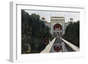 Gateway to the Taj Mahal, Agra, Uttar Pradesh, India, C1890-null-Framed Giclee Print