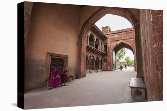 Gateway to the Taj Mahal-Roberto Moiola-Stretched Canvas