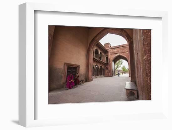 Gateway to the Taj Mahal-Roberto Moiola-Framed Photographic Print