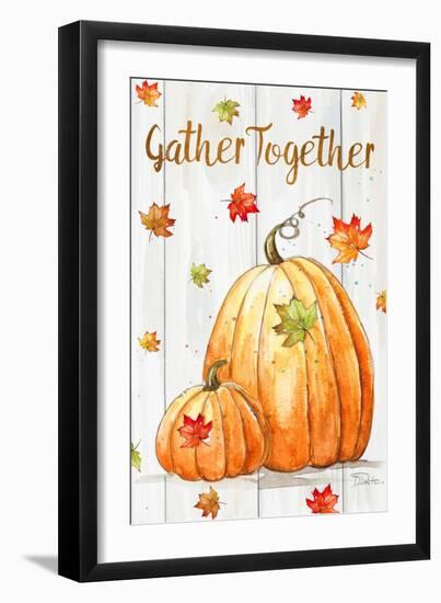 Gather Together Pumpkin-Patricia Pinto-Framed Art Print