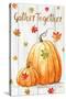 Gather Together Pumpkin-Patricia Pinto-Stretched Canvas