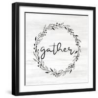 Gather Wreath-Kimberly Allen-Framed Art Print