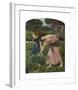 Gather Ye Rosebuds While Ye May, 1909-John William Waterhouse-Framed Premium Giclee Print