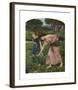 Gather Ye Rosebuds While Ye May, 1909-John William Waterhouse-Framed Premium Giclee Print