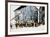 Gathered Outside on a Winter's Day-Micheal Zarowsky-Framed Giclee Print