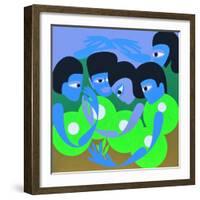 Gathering 1, 1980-Ron Waddams-Framed Giclee Print