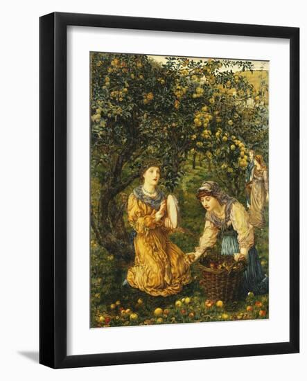 Gathering Apples-Thomas Matthews Rooke-Framed Giclee Print