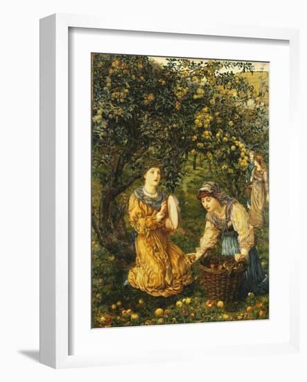 Gathering Apples-Thomas Matthews Rooke-Framed Giclee Print