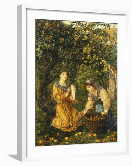 Gathering Apples-Thomas Matthews Rooke-Framed Giclee Print