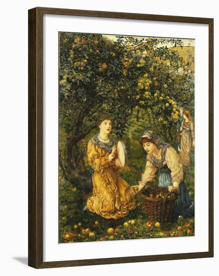 Gathering Apples-Thomas Matthews Rooke-Framed Giclee Print