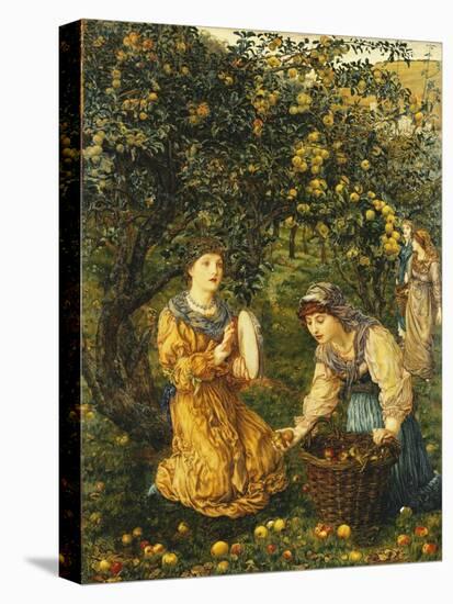 Gathering Apples-Thomas Matthews Rooke-Stretched Canvas