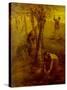 Gathering Apples-Jean-François Millet-Stretched Canvas