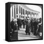 Gathering at the Great Durbar Amphitheatre, Delhi, India, 1903-Underwood & Underwood-Framed Stretched Canvas