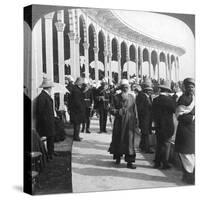 Gathering at the Great Durbar Amphitheatre, Delhi, India, 1903-Underwood & Underwood-Stretched Canvas