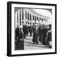 Gathering at the Great Durbar Amphitheatre, Delhi, India, 1903-Underwood & Underwood-Framed Giclee Print