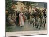Gathering at the Tivoli Garden in Cairo-Felicien Baron De Myrbach-rheinfeld-Mounted Giclee Print