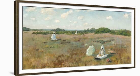 Gathering Autumn Flowers, 1894-1895-William Merritt Chase-Framed Giclee Print