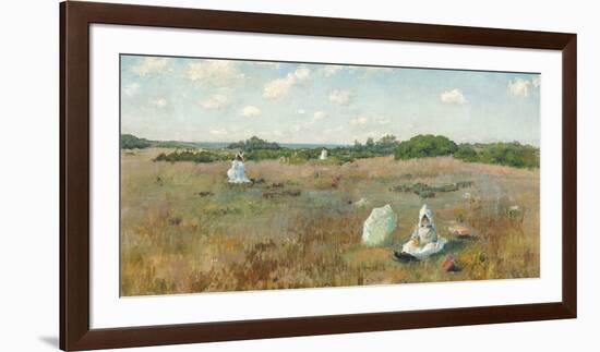 Gathering Autumn Flowers, 1894-1895-William Merritt Chase-Framed Giclee Print