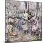 Gathering Bluebells, 1909-Edward Atkinson Hornel-Mounted Giclee Print