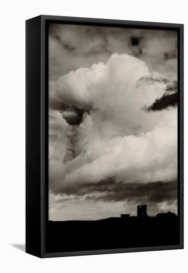 Gathering Clouds over Scarborough,2021,(photograph)-Ant Smith-Framed Stretched Canvas