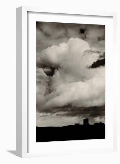 Gathering Clouds over Scarborough,2021,(photograph)-Ant Smith-Framed Giclee Print