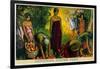 Gathering Cocoa Pods, from the Series 'What Gold Coast Prosperity Means'-Gerald Spencer Pryse-Framed Giclee Print