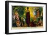 Gathering Cocoa Pods, from the Series 'What Gold Coast Prosperity Means'-Gerald Spencer Pryse-Framed Giclee Print