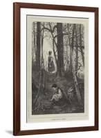 Gathering Cowslips-null-Framed Giclee Print