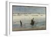 Gathering Driftwood, Holland, 1877-William Lionel Wyllie-Framed Giclee Print